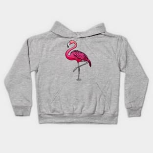 Pink Flamingo Kids Hoodie